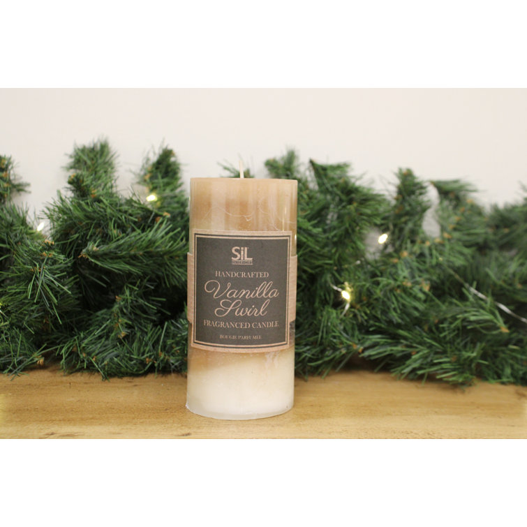 The Seasonal Aisle Flameless Pillar Candle Wayfair.co.uk